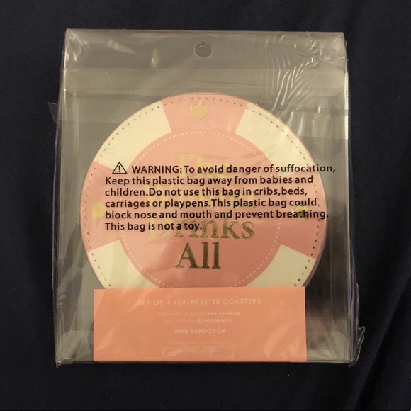 PARTY ON COASTER SET - JACKPOT - NEW - BAN.DO - Picture 6 of 7